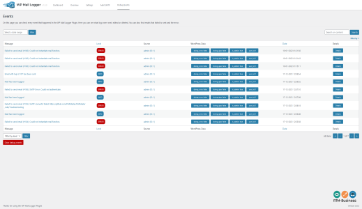 wp mail debug overview